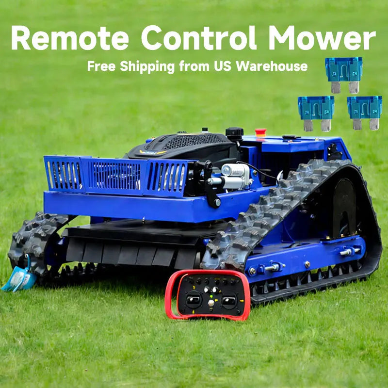 Robotic Lawn Mower – Wireless Remote Control – All-Terrain | KIMLUD