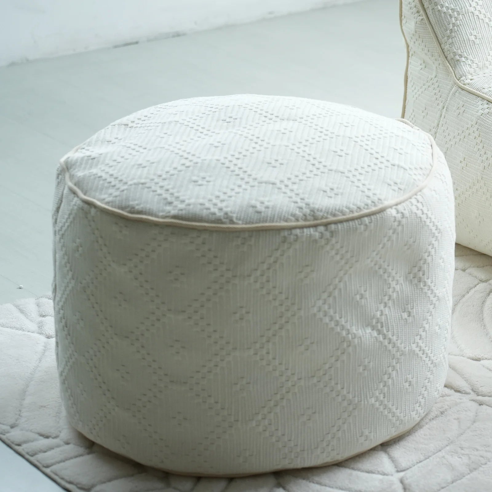 Minimalist Bean Bag Sofa Designer Soft Modern Lounge Seating For Cozy Living Rooms — Brown | KIMLUD