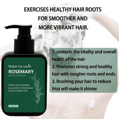 Rosemary Biotin Shampoo For Hair Growth — Deep Forest Green | KIMLUD