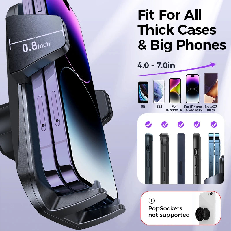 Car Phone Holder – Military-Grade Protection – Air Vent Mount | KIMLUD
