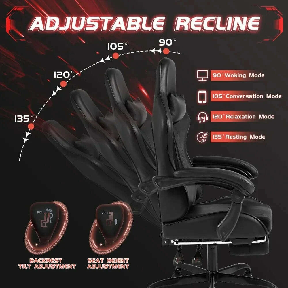ergonomic-massage-lumbar-support-gaming-chair-with-footrest-360°-swivel-and-height-adjustable-seat-for-comfortable-computingkimludkimlud-35574666