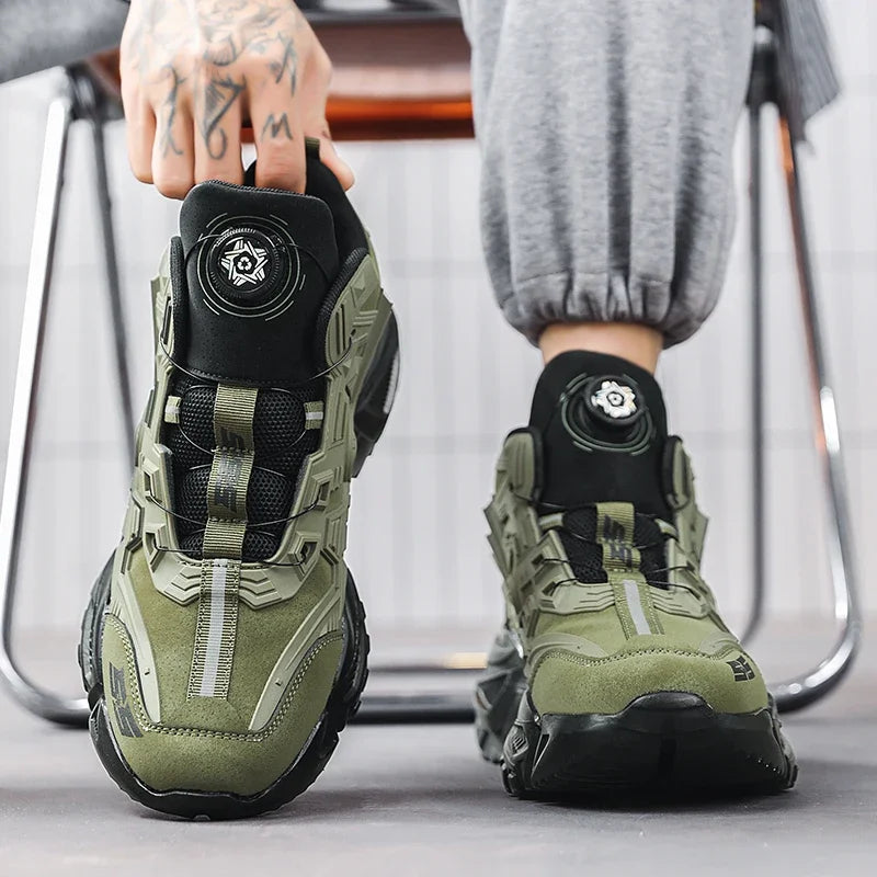 ELUVA Men Sneakers Running Shoes Lightweight Breathable Walking Shoes Non Slip Casual Sports Shoes for Men Gym Workout Training