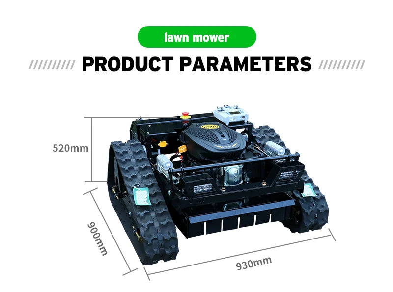 Remote-Controlled Lawn Mower Robot – Zero-Turn | KIMLUD