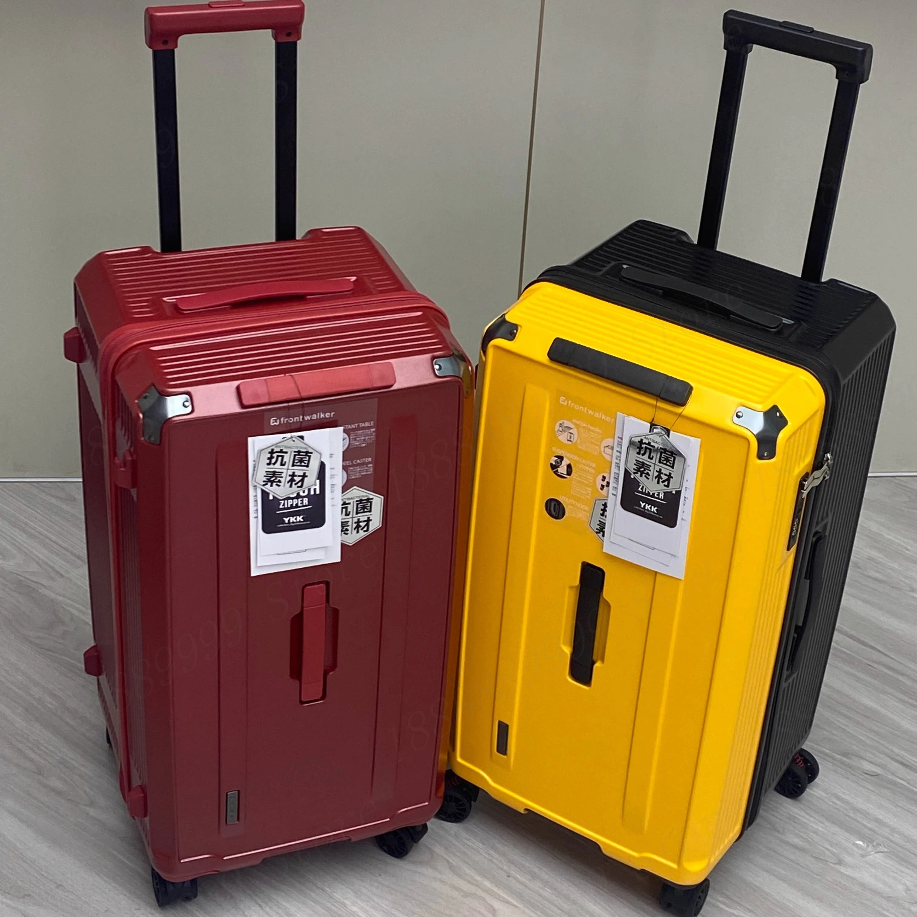 Large Size Suitcase with Five Wheels Brake Luggage Carrier 28 inch PC Material Cabin Trip Suitcase TSA Lock 32/36/50 inches