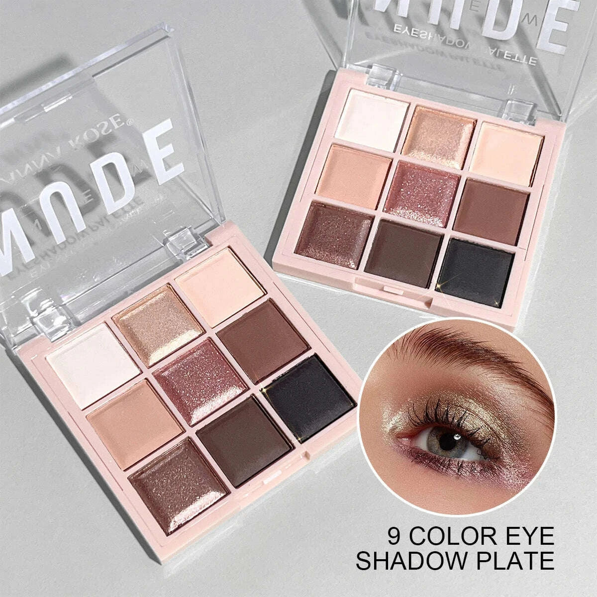 9-color-eyeshadow-palette-with-fine-glitter-shimmer-matte-milk-tea-shades-mini-daily-use-student-friendly-makeup-kimlud-kimlud-33922075