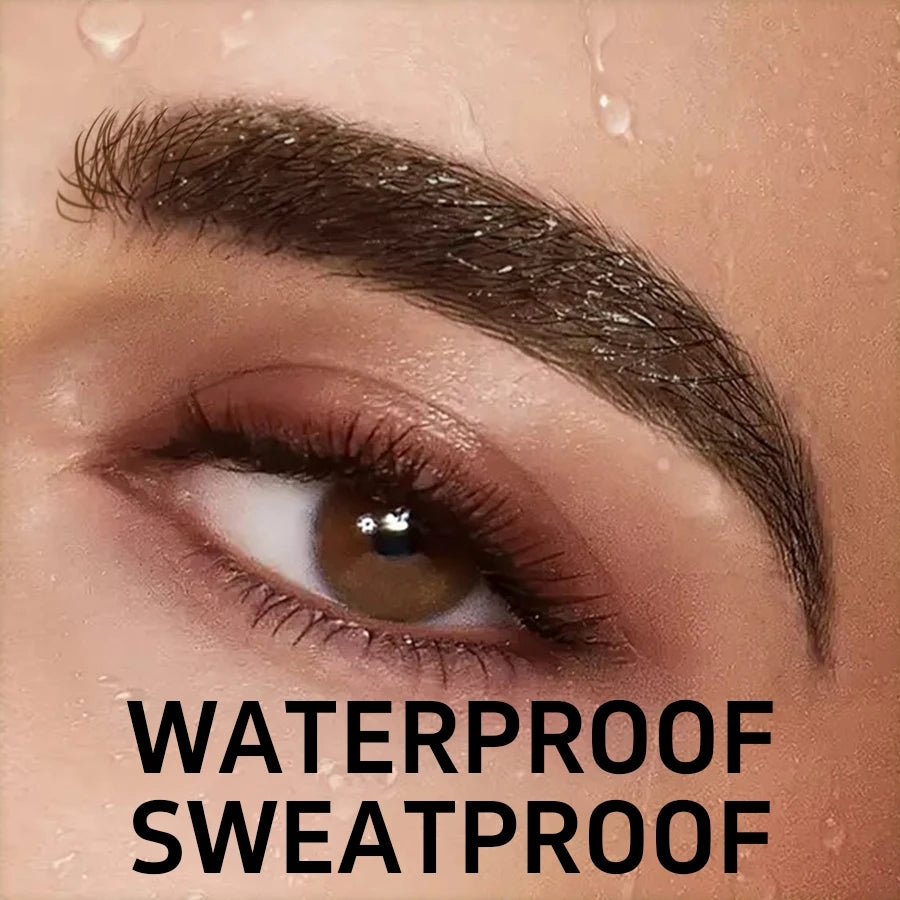 3D Dye Eyebrow Pencil Long-Lasting Waterproof — Black Brown | KIMLUD