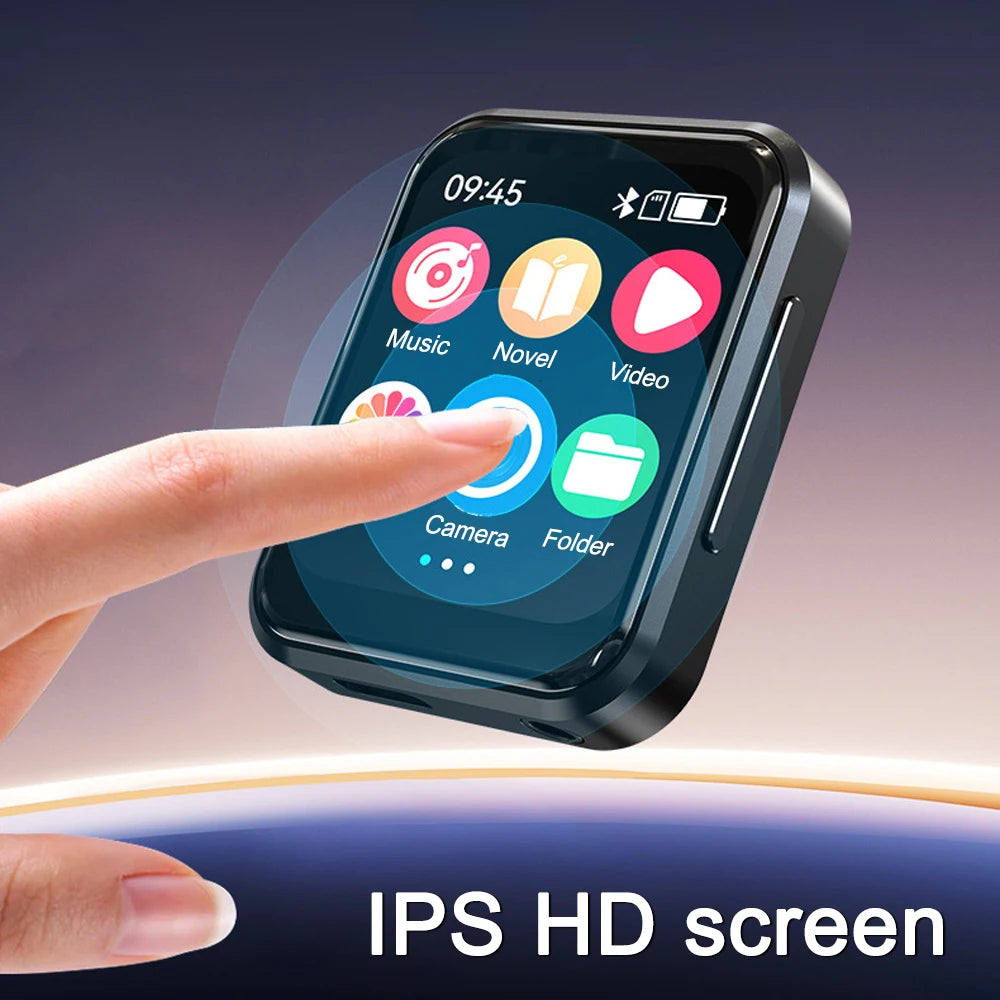 KIMLUD, MP3 Music Player with Bluetooth 5.4 HiFi MP4 Walkman Full Touch Screen Built-in Speaker Recorder Camera Video Player FM/E-book, KIMLUD Womens Clothes