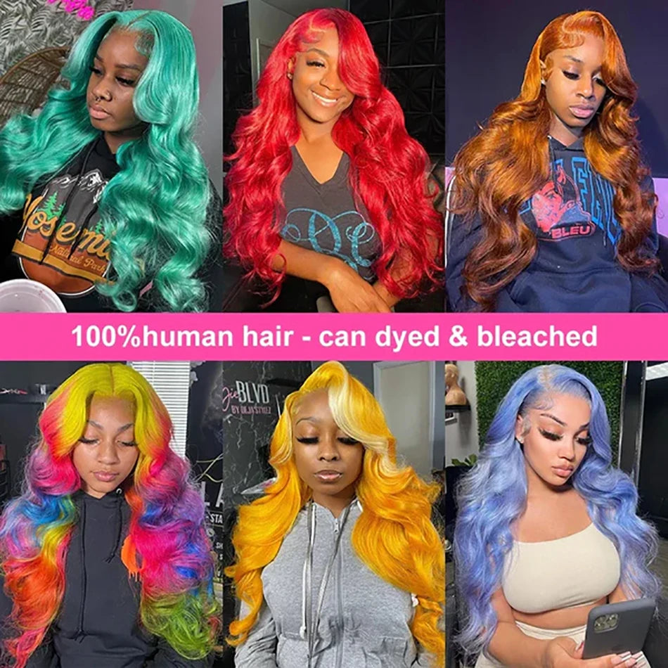 Lace Front Wig Body Wave Brazilian 13x6 HD Lace Frontal — Honey Blonde | KIMLUD