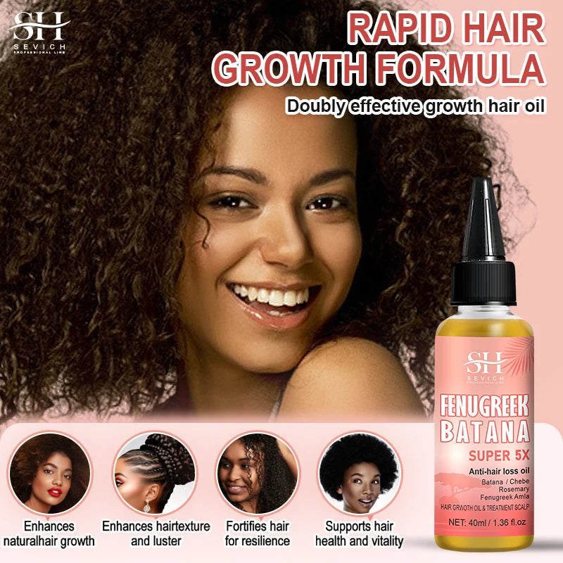 Batana Chebe Oil Set Hair Growth 5x — Blush | KIMLUD