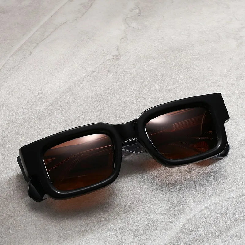 Polarized Sunglasses Cross-Border 2401 Retro Unisex — Black | KIMLUD