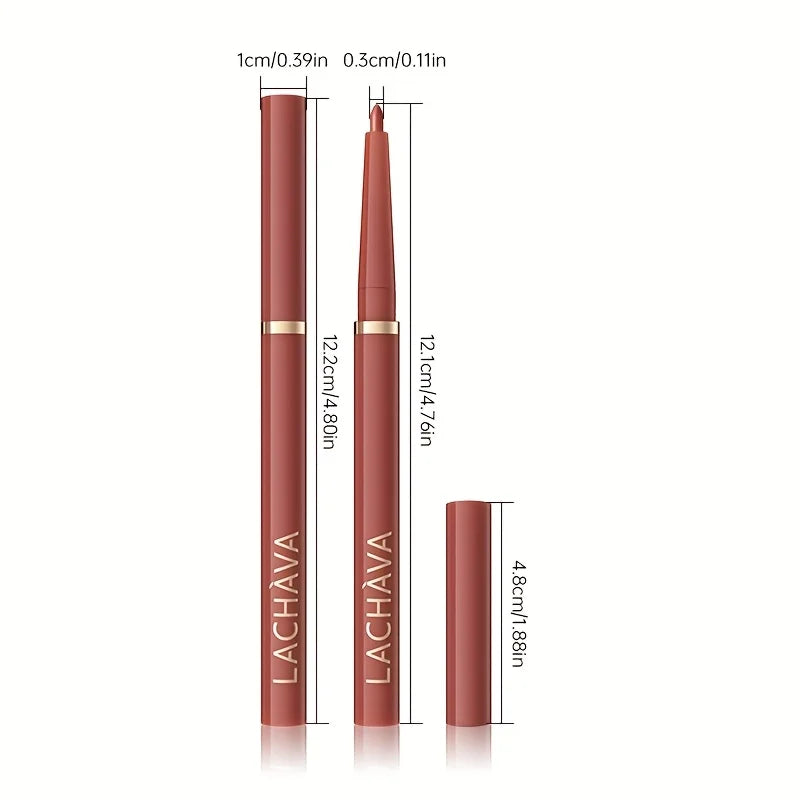 Waterproof Matte Lip Liner Pencil Retractable — Nude Matte | KIMLUD