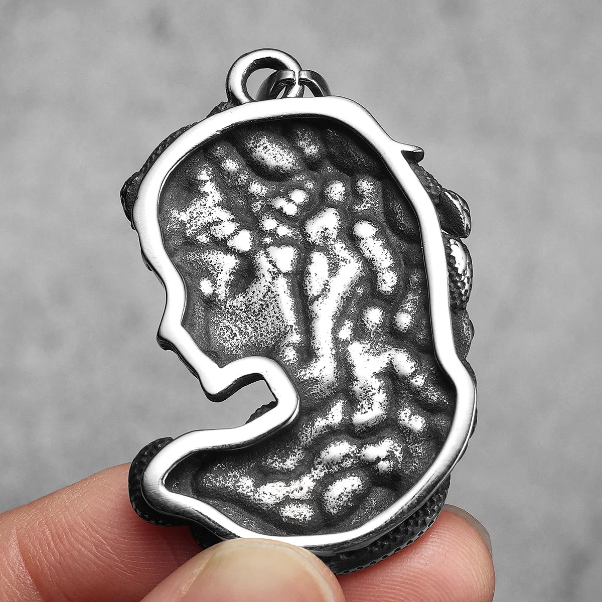 Retro Mesusa Trendy Men Necklaces With Pendant Stainless Steel Jewelry For Male Women Punk Hip Hop Accessories Gifts Wholesale