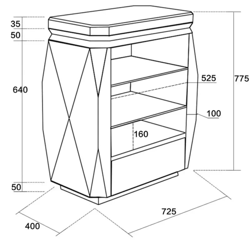 Nordic Coffee Table With Drawers And Hidden Storage — White | KIMLUD