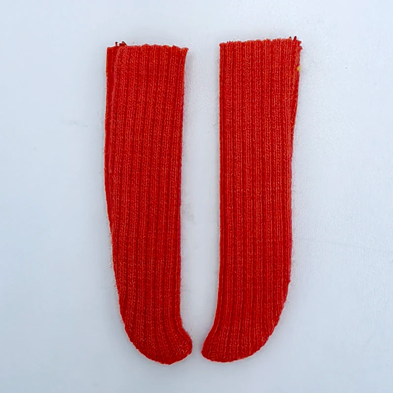 Cloth Socks For Blythe Doll Long Stockings — Black | KIMLUD