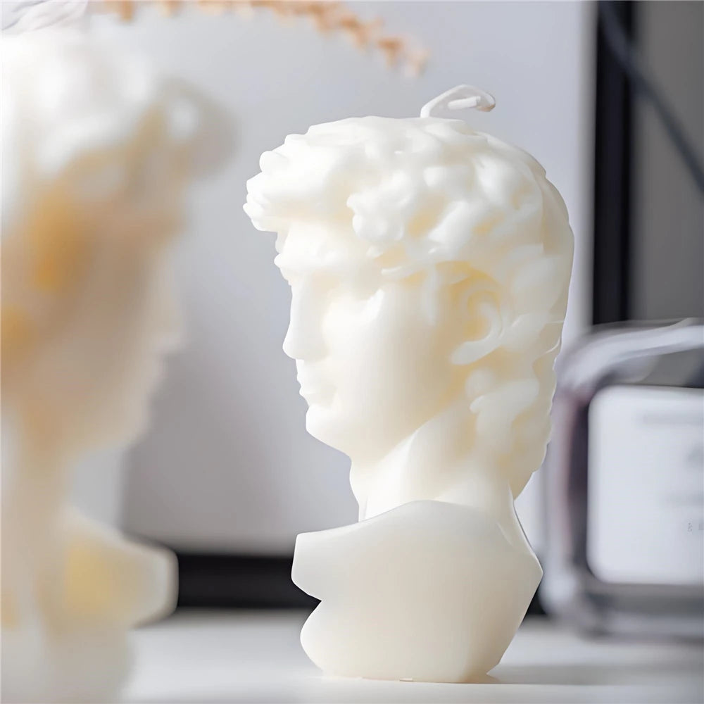 KIMLUD, Natural Plant Scented Art Statue Perfume Candles Lavender Wind chime grass White Tea Fragrant Holiday Party Candle 1Pcs, KIMLUD Womens Clothes