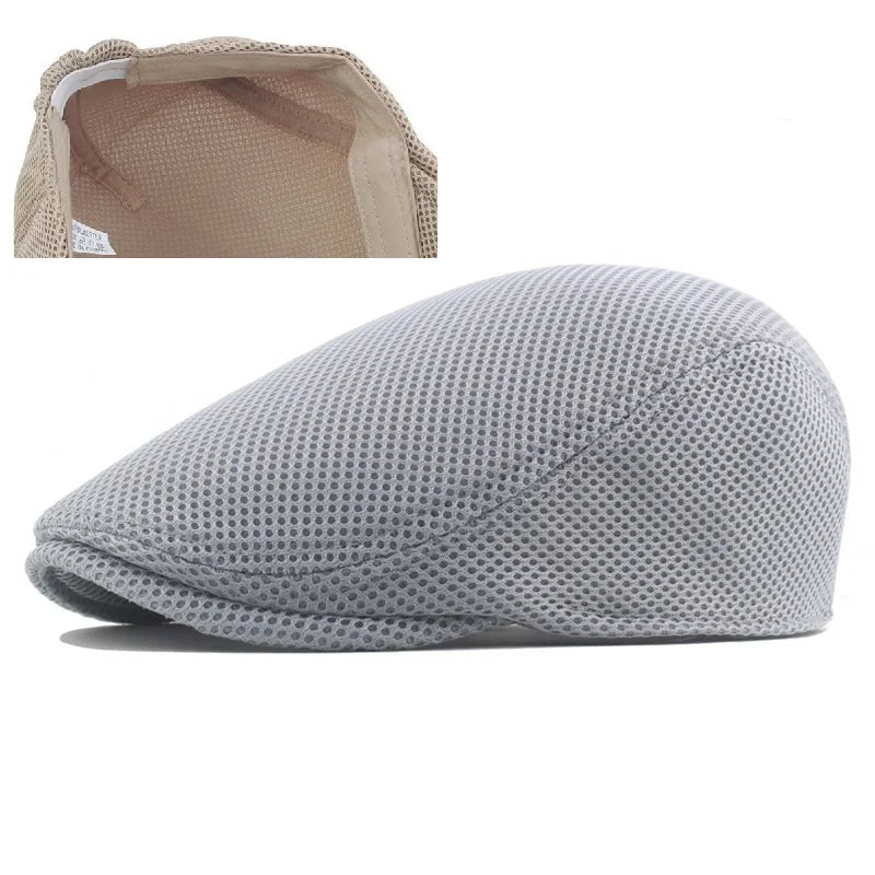 Men's Flat Hat Ivy Gatsby Newsboy Winter Spring Autumn Driving Cabbie Hunting Cap