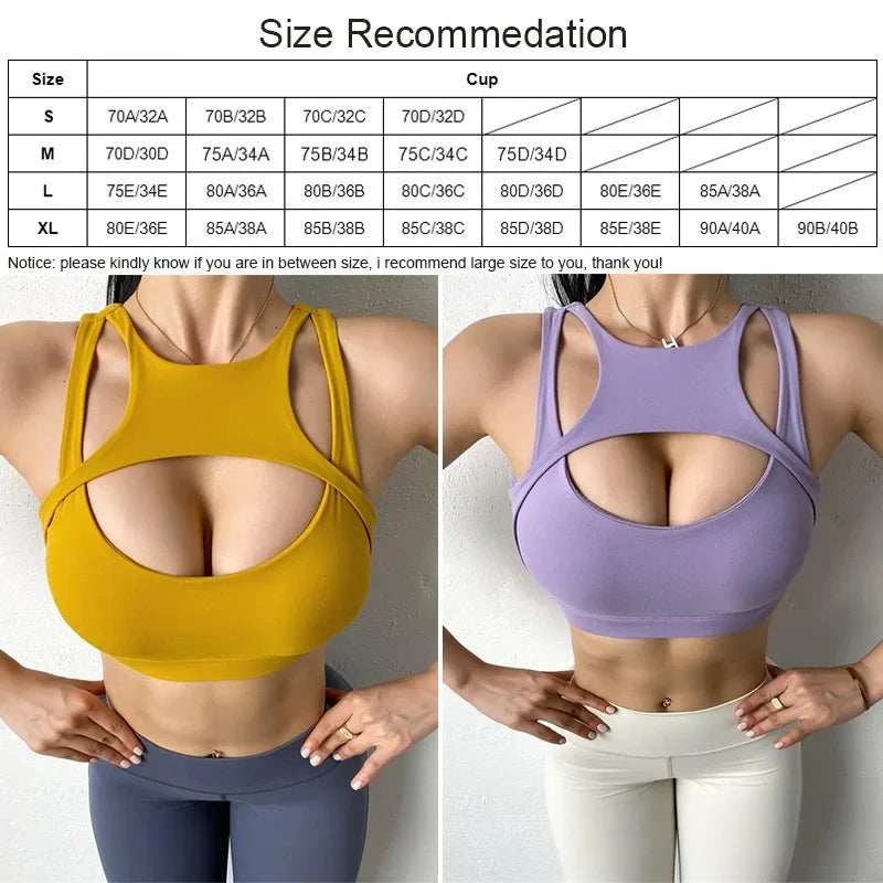 Knit Cloud Hide Sports Bra Crop Top With Pads — White | KIMLUD
