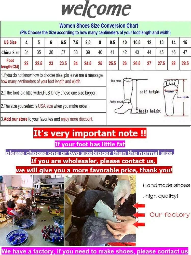 KIMLUD, Krazing Pot Vintage Cow Split Leather Wool Snow Boots Winter Keep Warm Round Toe Cross-tied Med Heels Platform Thigh High Boots, KIMLUD Womens Clothes