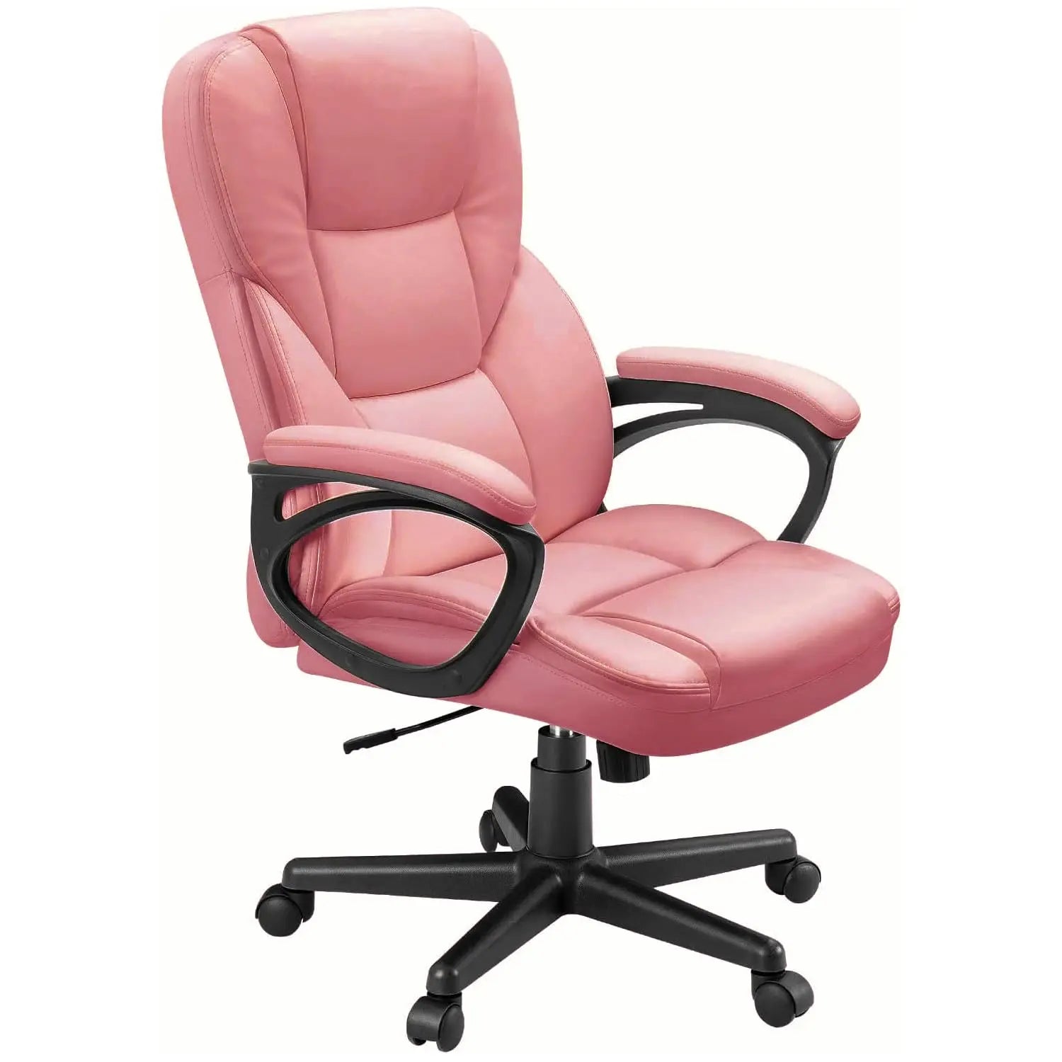 Office Executive Chair High Back Adjustable Managerial Home Desk Chair, Swivel Computer PU Leather Chair with, Customized