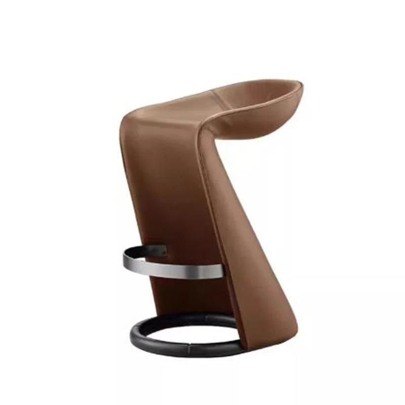 Nordic Kitchen Bar Stools High Minimalist Restaurant Luxury Bar Chairs Relaxing White Aesthetic Taburete Alto Unique Furniture