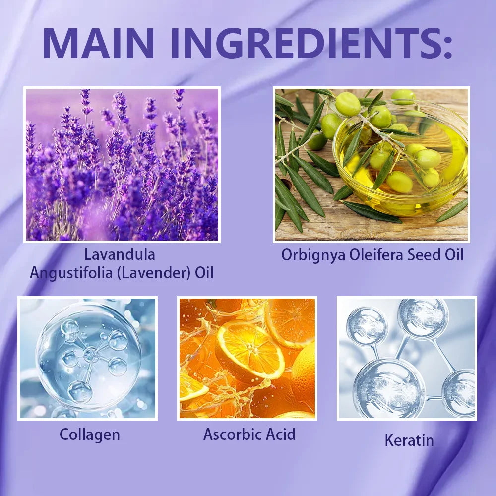 Conditioner – Repair Hair Mask – Keratin – Purple | KIMLUD