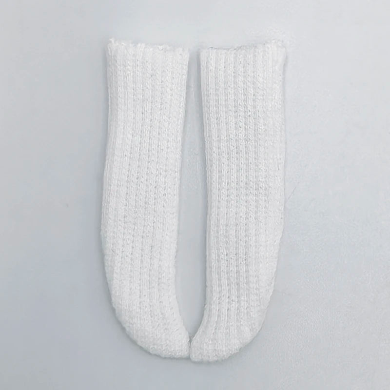 Cloth Socks For Blythe Doll Long Stockings — Black | KIMLUD