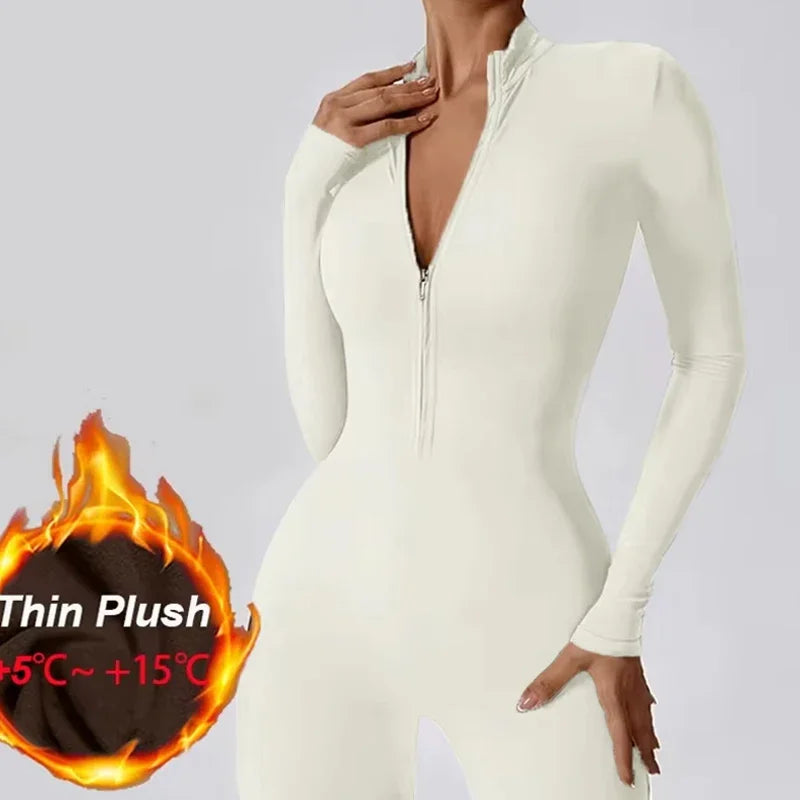 Jumpsuit – Slim Fit – Nylon Elastane – Black | KIMLUD