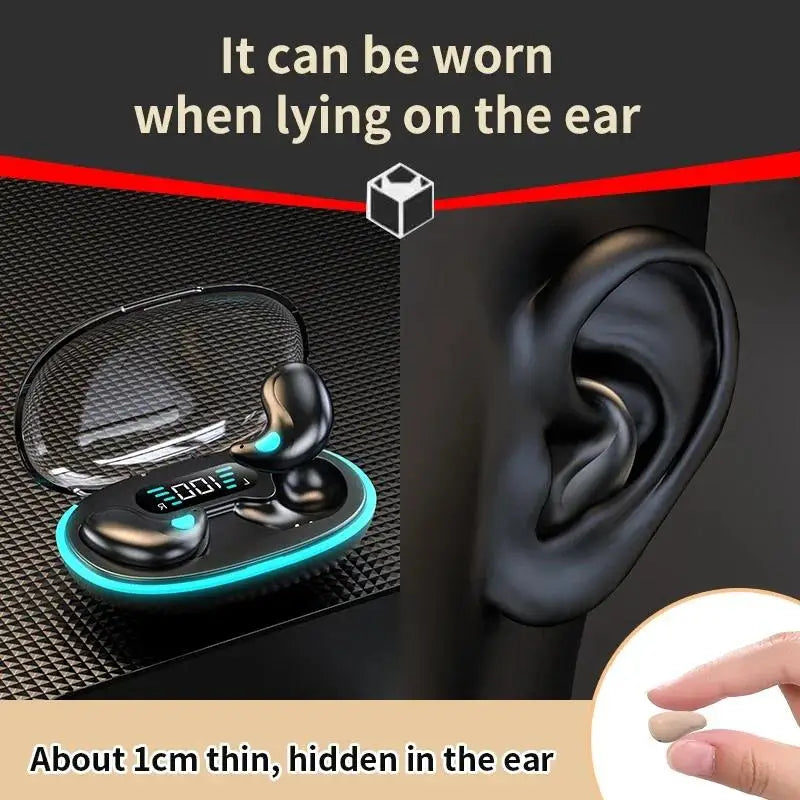 X55 Earphones Wireless Bluetooth Headphones Noise Reduction Sport Game Sleep Bluetooth 5.0 Earbuds HIFI Stereo Music Headset