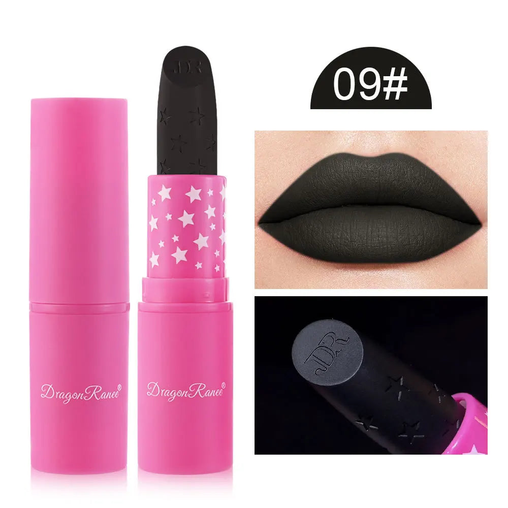 Velvet Matte Lipstick Waterproof — Nude Pink | KIMLUD