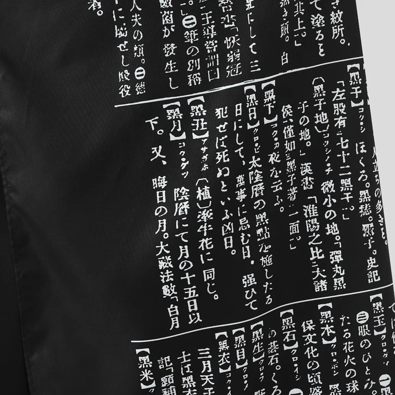 INCERUN Men Pants Printing Elastic Waist Joggers Loose Irregular Skirts Trousers Men Streetwear 2025 Vintage Casual Male Pants