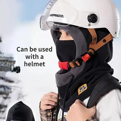 Balaclava – 3-in-1 Knit Hat Mask Neck Warmer – Cotton Polyester | KIMLUD