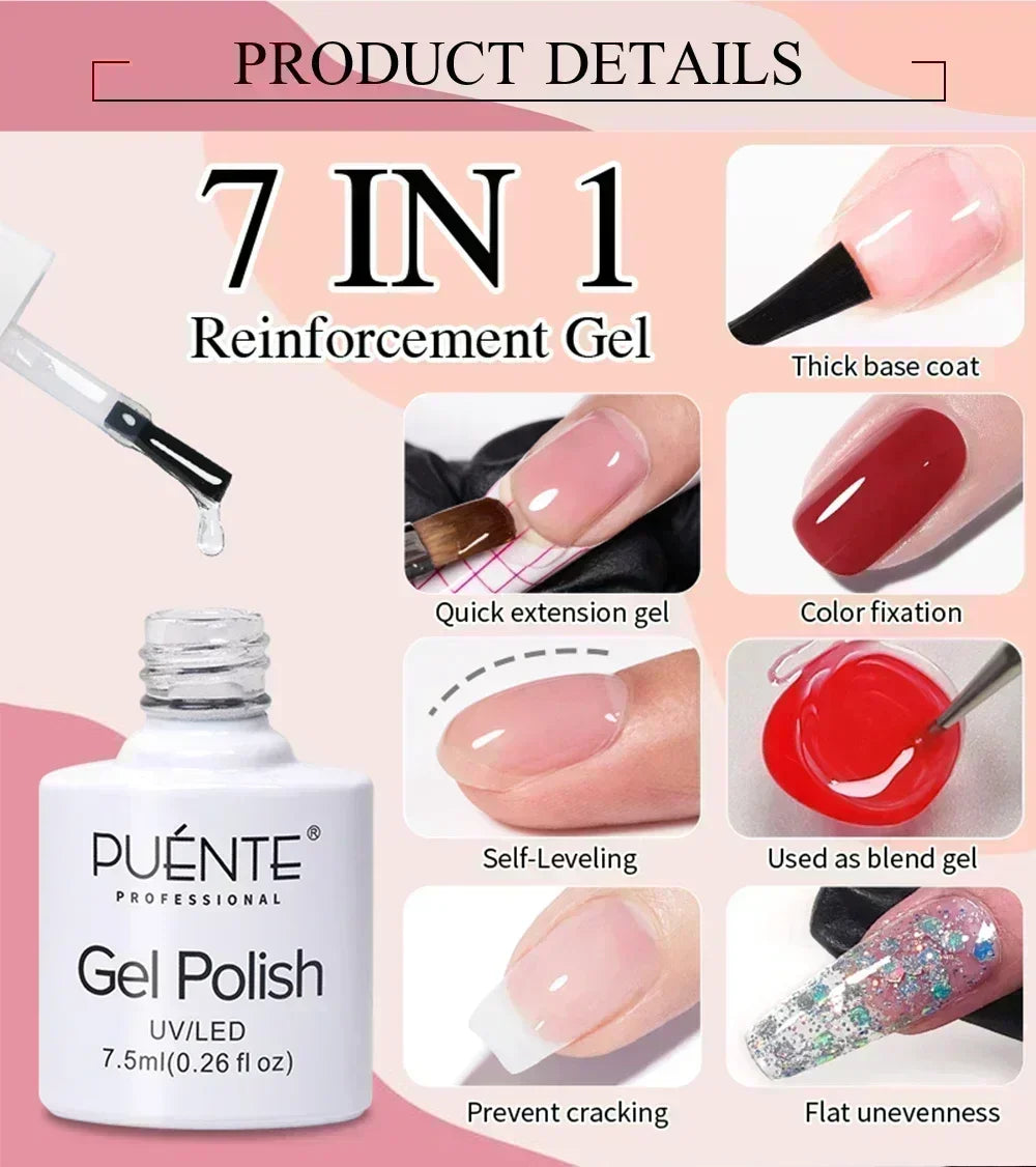 Reflective Glitter Gel Nail Polish Multidimensional Holographic Sparkle, UV-Curable Finish — Pink Lilac | KIMLUD