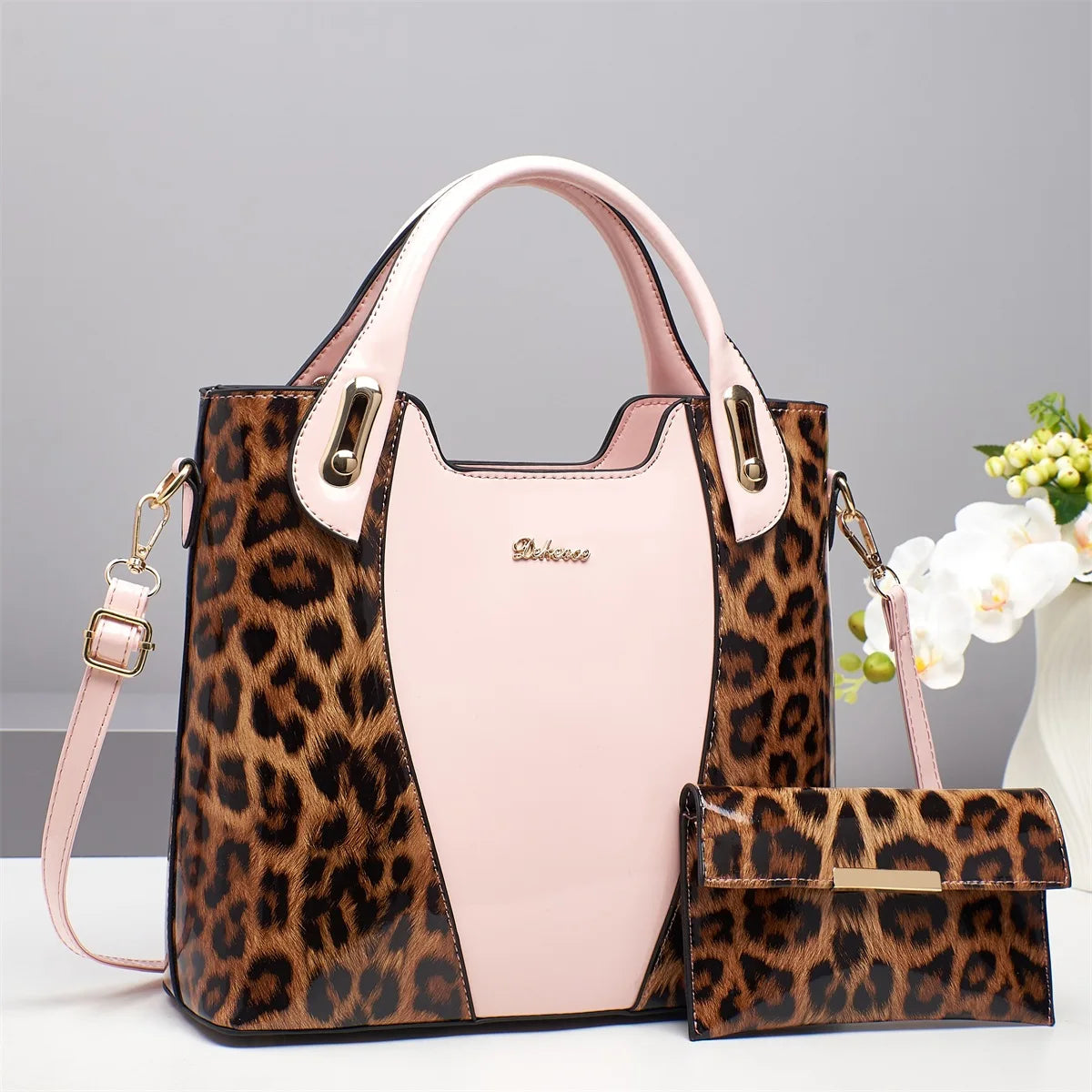 Crossbody Bag – Large Capacity – Patent Leather | KIMLUD