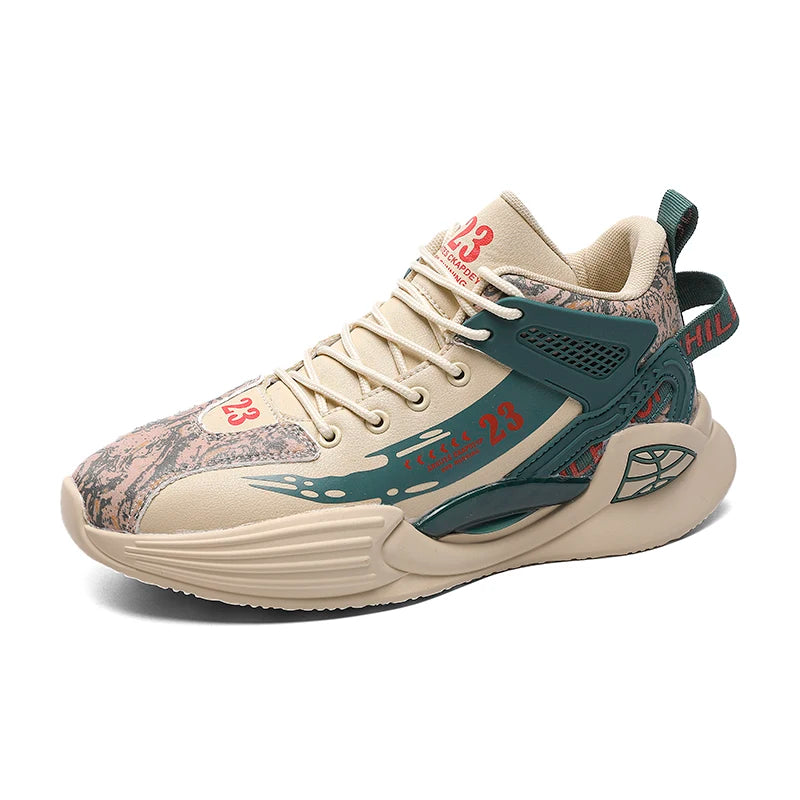 Mesh Breathable Sneakers Cushioned EVA — White | KIMLUD