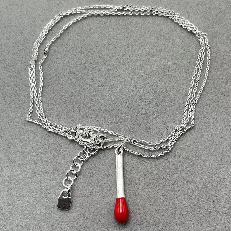 2025 Summer New Bestseller Shiny and Beautiful Blue Crystal Necklace, Women's Jewelry Gift