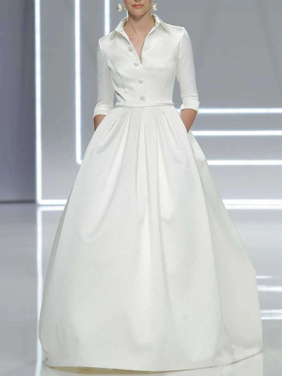 elegant-a-line-maxi-wedding-dress-women-solid-party-evening-bridesmaid-long-dress-pockets-turndown-collar-women-vestidoskimludkimlud-35572588