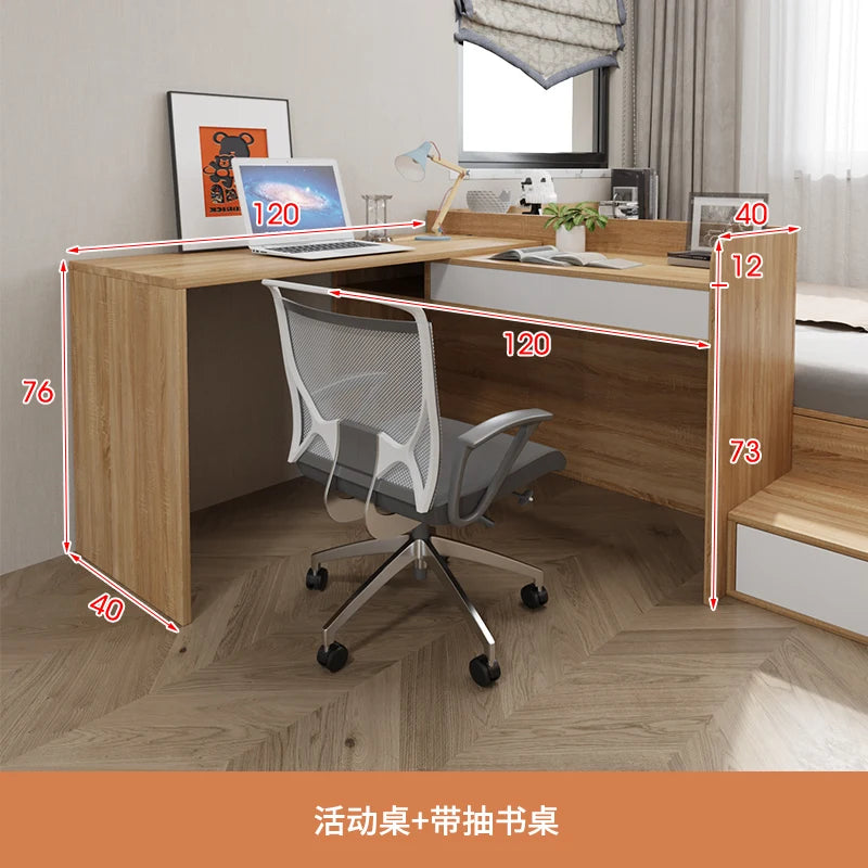 Stainless Steel Tatami Compact High Box — Natural Wood and White | KIMLUD