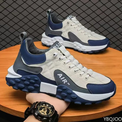 Casual Lace-Up Shoes – Height Increasing Thick Sole – Flat Silhouette | KIMLUD
