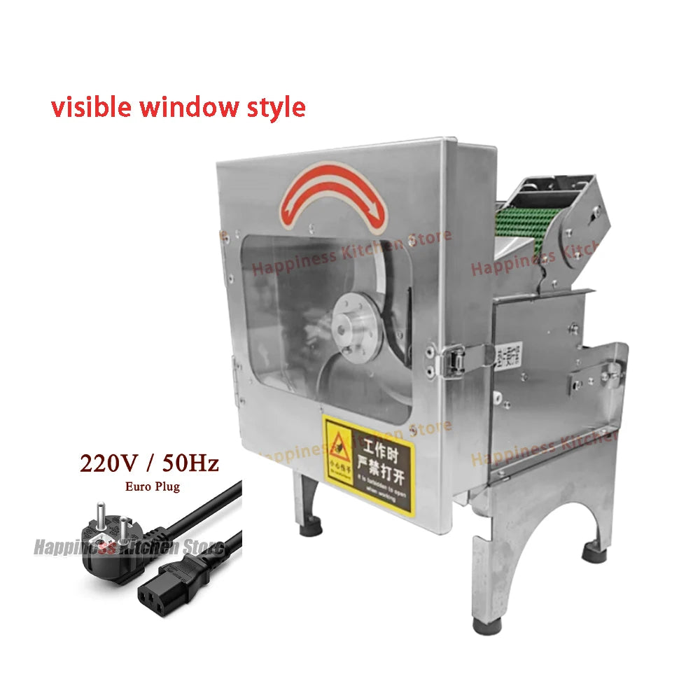 Commercial Vegetable Cutter Stainless Steel Multifunctional Fruit Slicer With Pure Copper Motor 200kg/h Restaurant Equipment