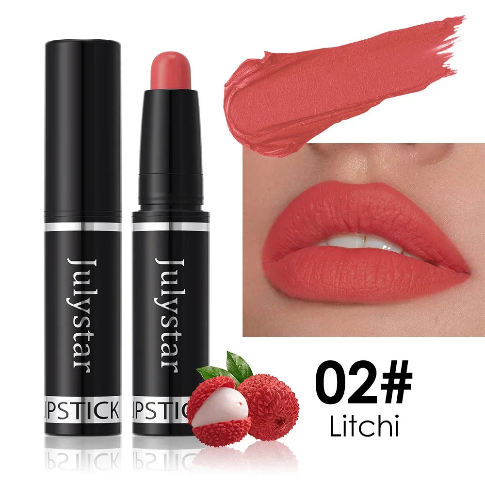 Matte Lipstick Pencil – Long-Lasting Waterproof – Nude Brown | KIMLUD
