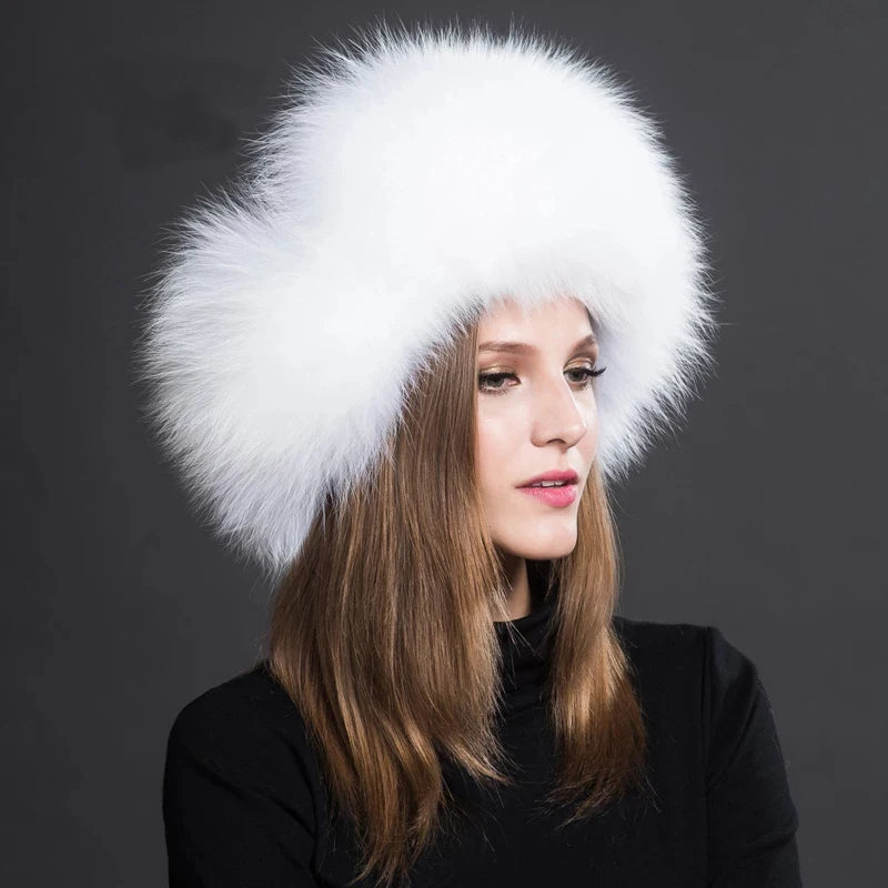 Ushanka Hat – Thick Winter Warmth – Real Fox Fur | KIMLUD