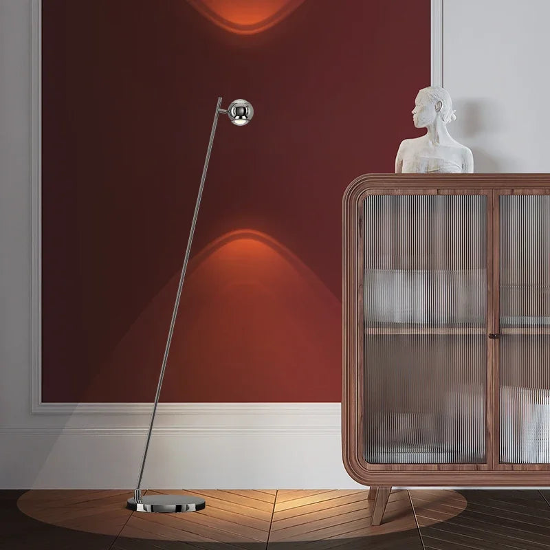 Hot Selling Wind Living Room Sofa Next To The Floor Light Modern Simple Sense Can Rotate The Hand Sensing Bedroom Floor Lamp