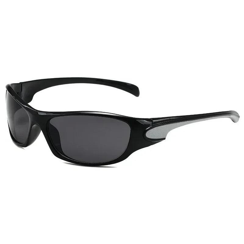 New Punk Y2K Sunglasses Women Goggle Luxury Brand Wrap Square Sun Glasses 2000'S Shades Eyewear UV400 Female Designer Eyeglasses