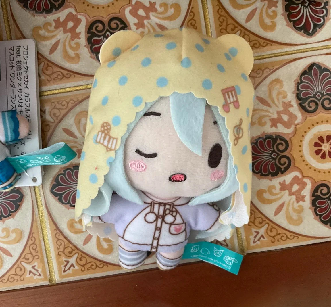 10cm Pjsk Plush Doll Toys Project Sekai Akiyama Mizuki Stuffed Plushies Keychain Yoisaki Kanade Pendant Backpack Bag Decor Gift