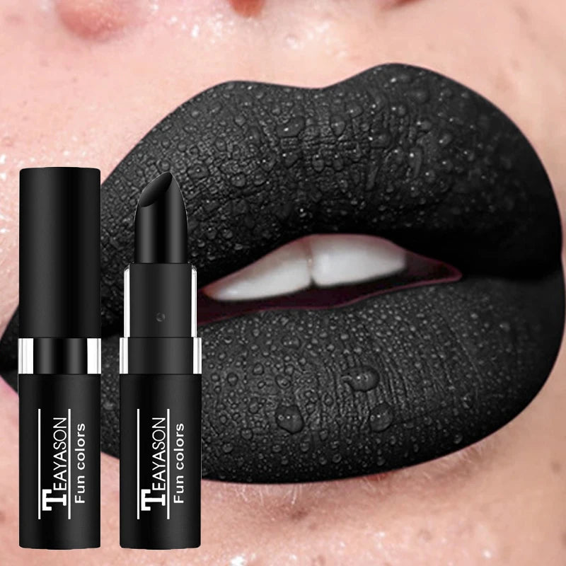 Matte Lipstick Waterproof — Deep Wine Red | KIMLUD