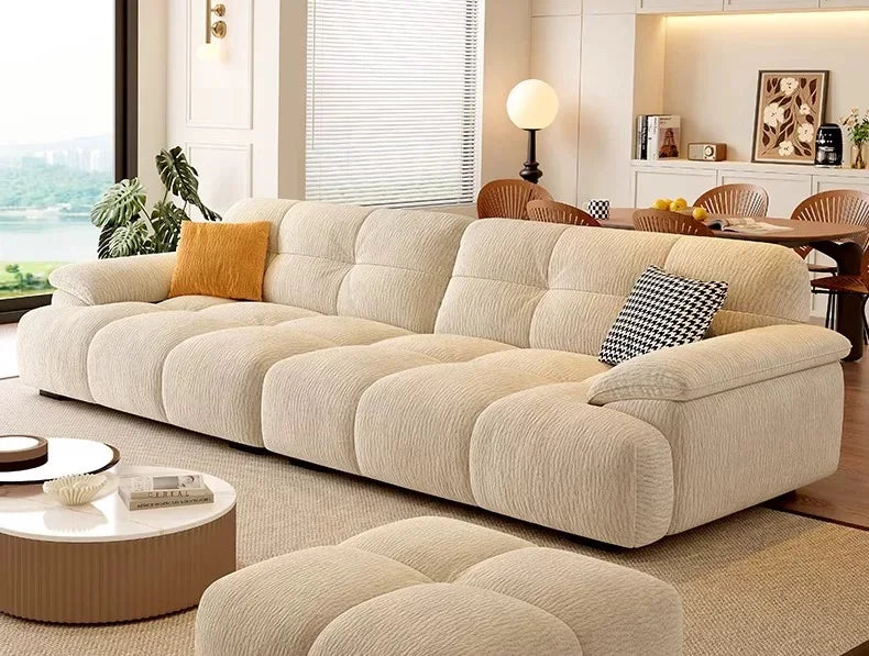 Nordic Modern Memory Foam Sofa — Olive Green | KIMLUD