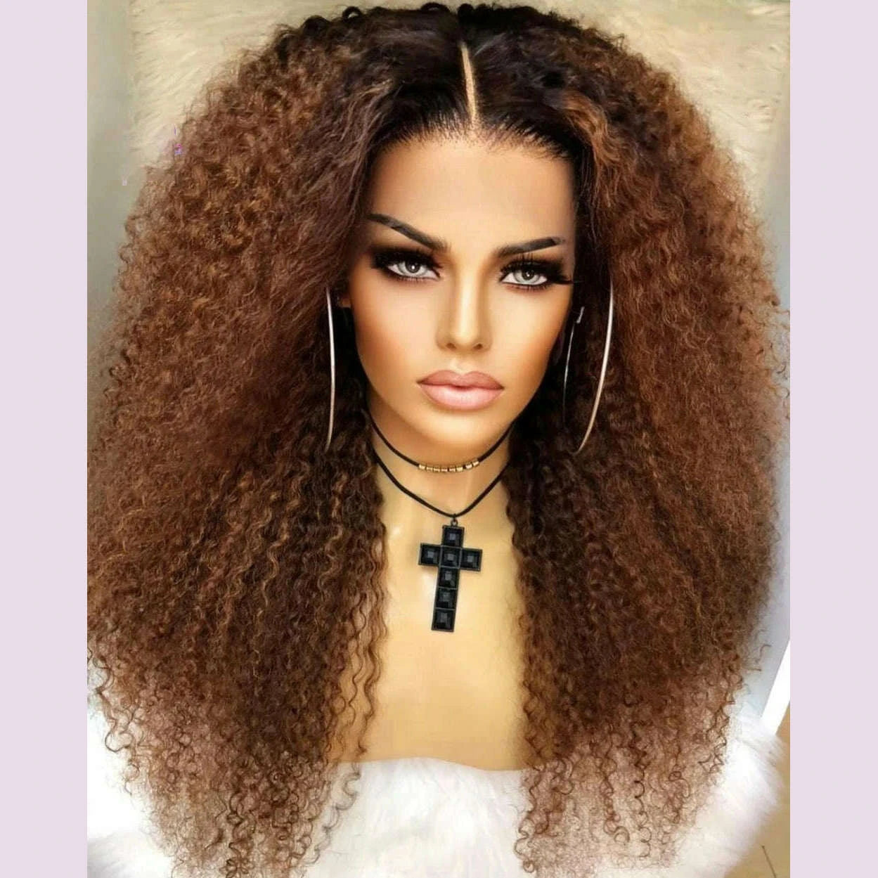 ombre-honey-blonde-kinky-curly-long-26inch-soft-lace-front-wig-for-black-women-natural-hairline-180-density-preplucked-babyhair-kimlud-kimlud-33922858