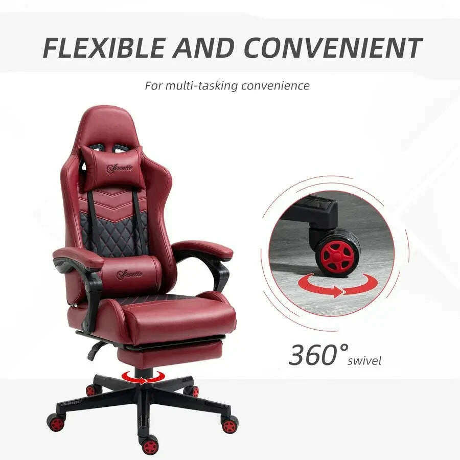 racing-gaming-chair-diamond-pu-leather-office-gamer-chair-high-back-swivel-recliner-with-footrest-lumbar-support-adjustable-hekimludkimlud-35573908