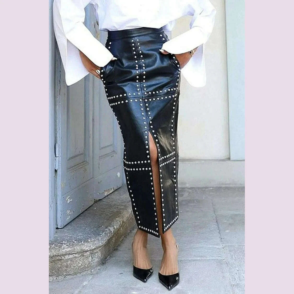 fashion-women-plus-size-skirt-faux-leather-studded-split-high-waist-slim-streetwear-casual-beadekimlud-womens-fashion-34602242