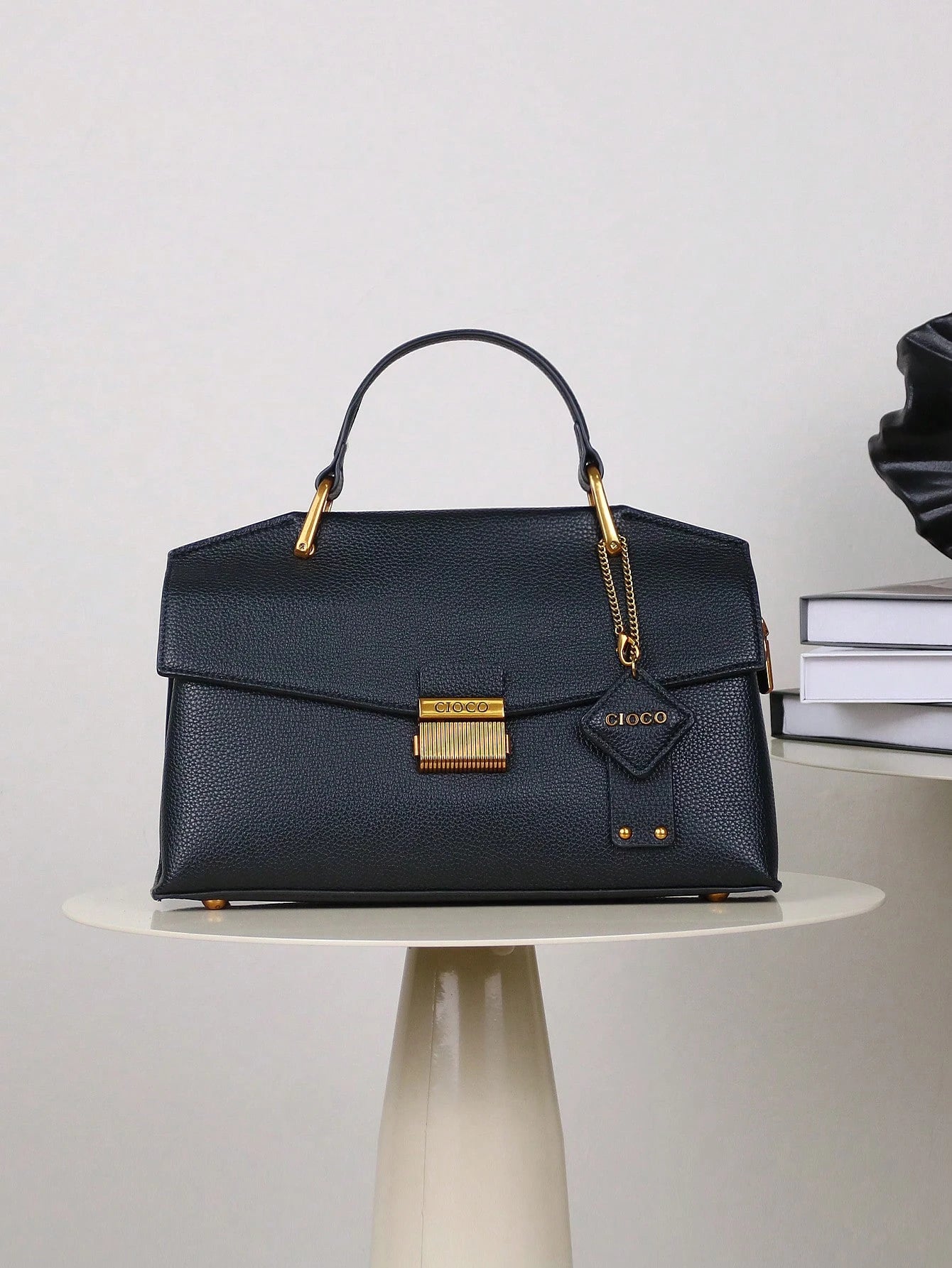 2026 New Retro Blue Snake-Shaped High-Grade Handbag Fashion Luxury Handbag Lightweight Large-Capacity One-Shoulder Mensen